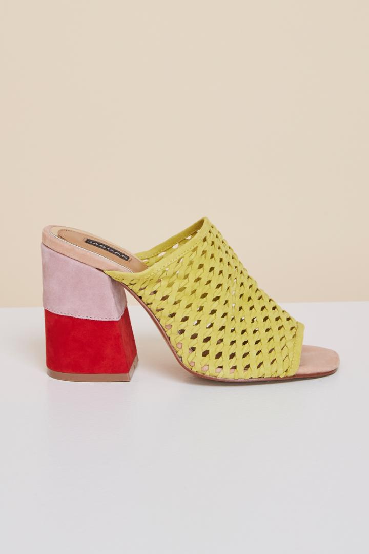 Jaggar Footwear Touchstone Wedge Chartreuse
