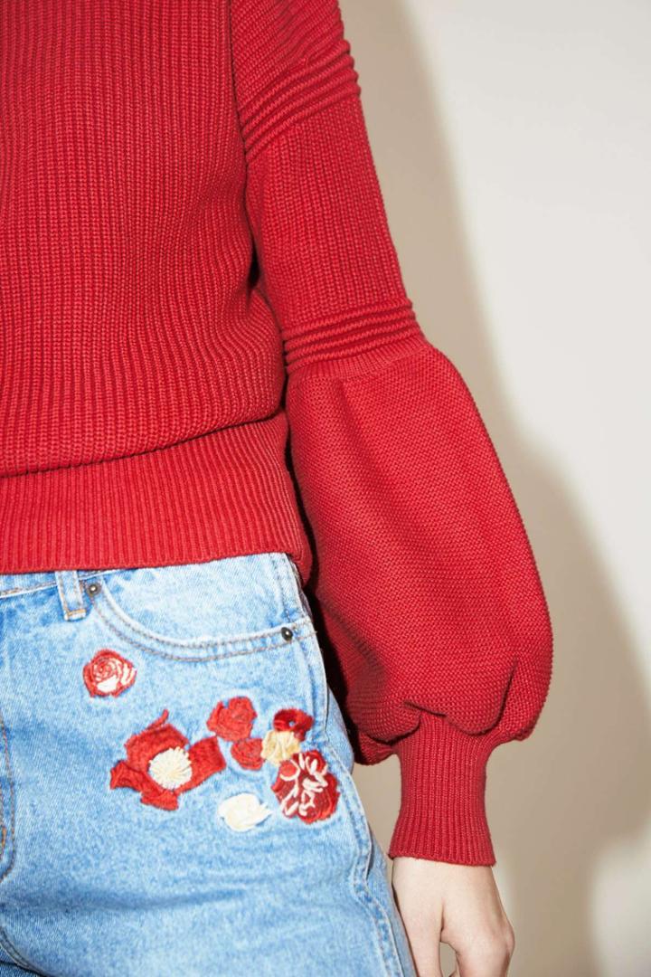 The Fifth Sculpture Knit Redxxs, Xs,s,m,l,xl