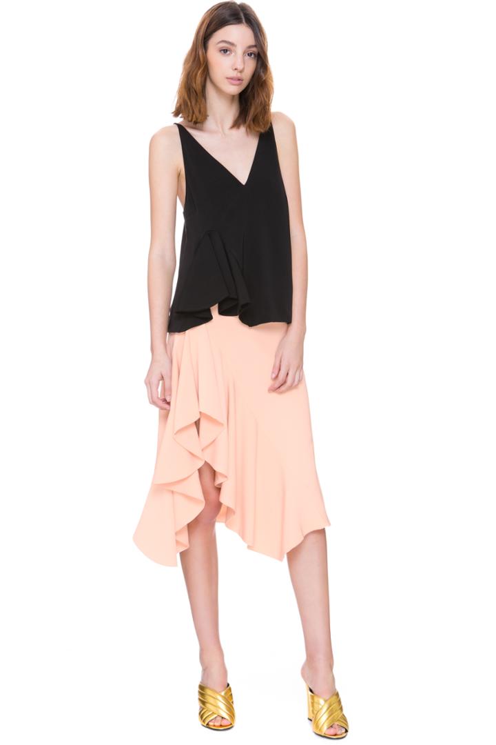 C/meo Collective Spelt Out Top Black