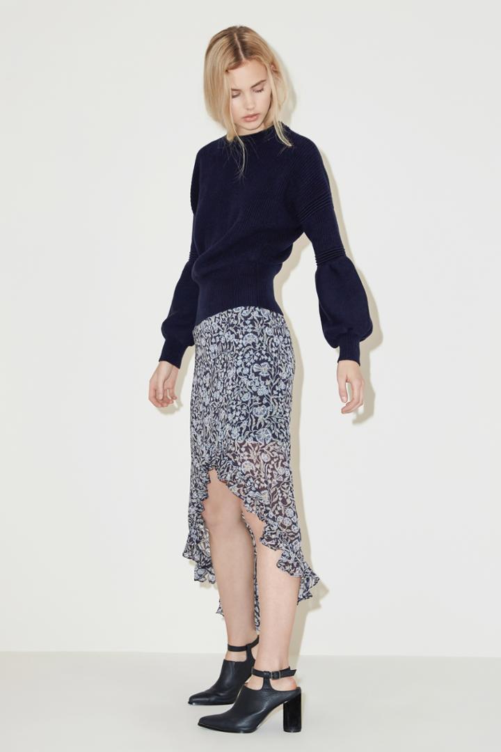 The Fifth The Fifth Sculpture Knit Navyxxs, Xs,s,m,l,xl