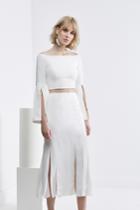 C/meo Collective Another Way Skirt Ivory