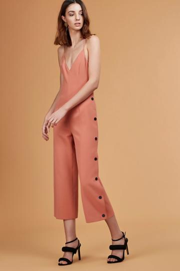 C/meo Collective C/meo Collective Dream Space Jumpsuit Terracotta