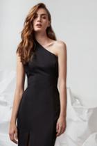 Finders Keepers Brooks Short Sleeve Dress Black