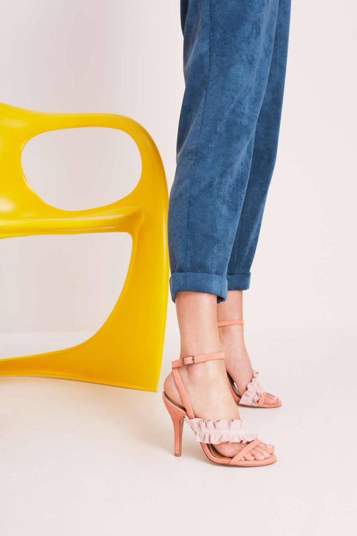 Jaggar Jaggar Frill Heel Pale Pink36,41,38,39,40