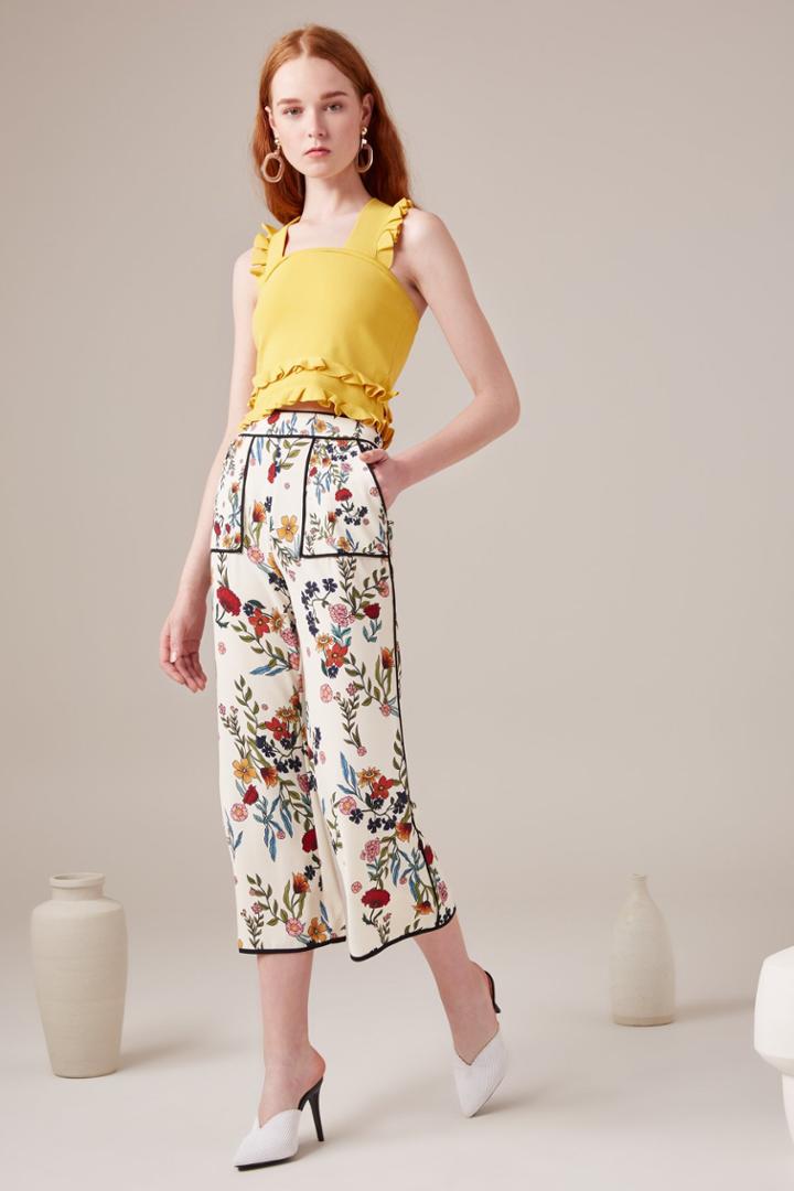 C/meo Collective C/meo Collective Entitle Pant Vanilla Floralxxs, Xs,s,m,l,xl