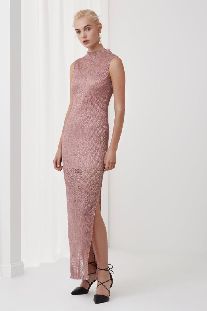 Keepsake She's Gone Maxi Dress Mauve