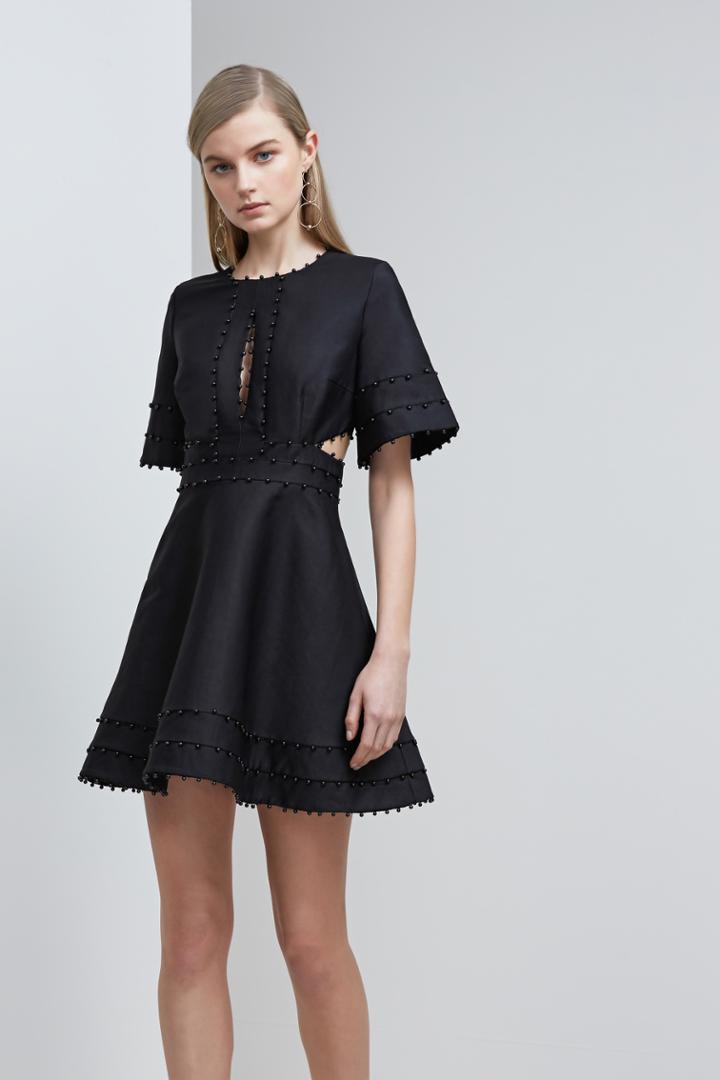Keepsake All In Love Mini Dress Black