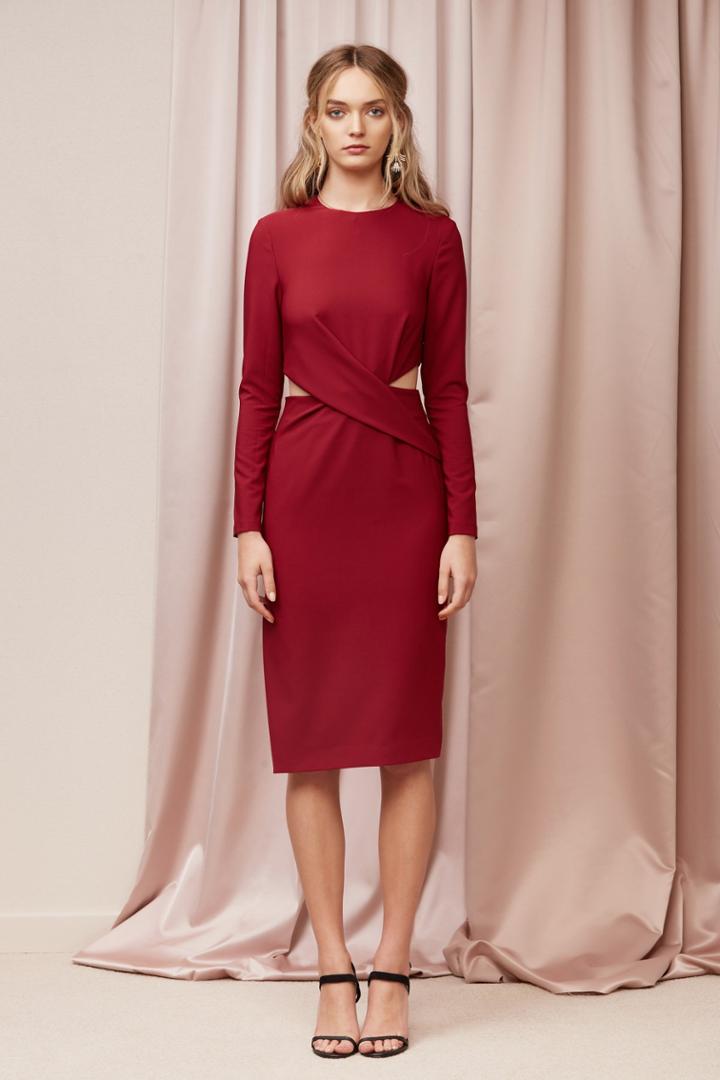 Finders Finders Revolution Long Sleeve Dress Raspberryxxs, Xs,s,m,l,xl