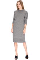Finders Keepers Odom Knit Dress Light Grey Marle