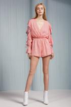 The Fifth The Fifth Juliette Playsuit Scarlet Geoxs,s,m