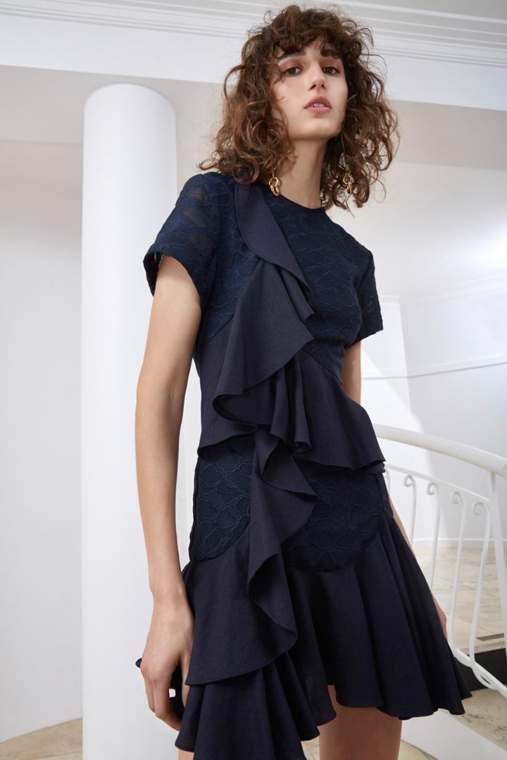 C/meo Collective C/meo Collective Phase Short Sleeve Dress Navy