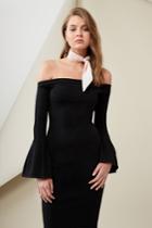 Finders Keepers Tori Knit Dress Black