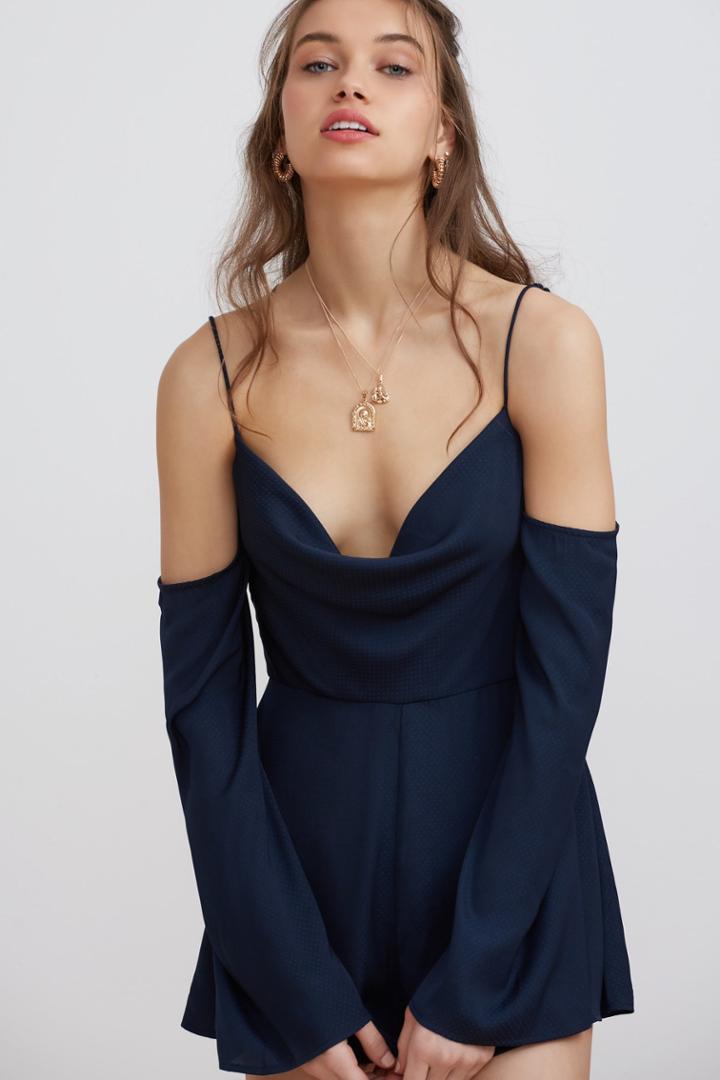 Finders Keepers Finders Keepers Zephyr Playsuit Inkxxs, Xs,s,m,l