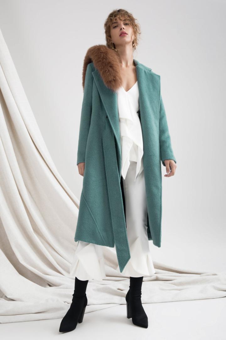 C/meo Collective Take A Hold Coat Sage
