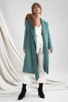 C/meo Collective Take A Hold Coat Sage