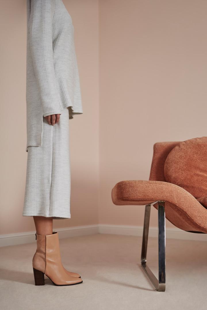 Jaggar Footwear Batte Boot Nude