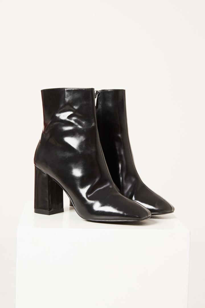 Jaggar Jaggar Blocked Boot Black35,37,38,39