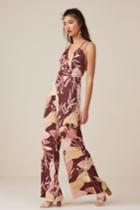 Finders Keepers Finders Keepers Bloom Jumpsuit Fig Floralxxs, Xs,s,m,l