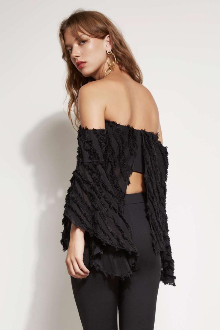 C/meo Collective C/meo Collective Recollection Long Sleeve Top Black