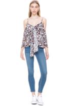 The Fifth Anytime Anywhere Top Floral Haze Print