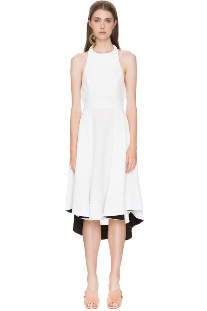 C/meo Collective Fire Heart Dress Ivory