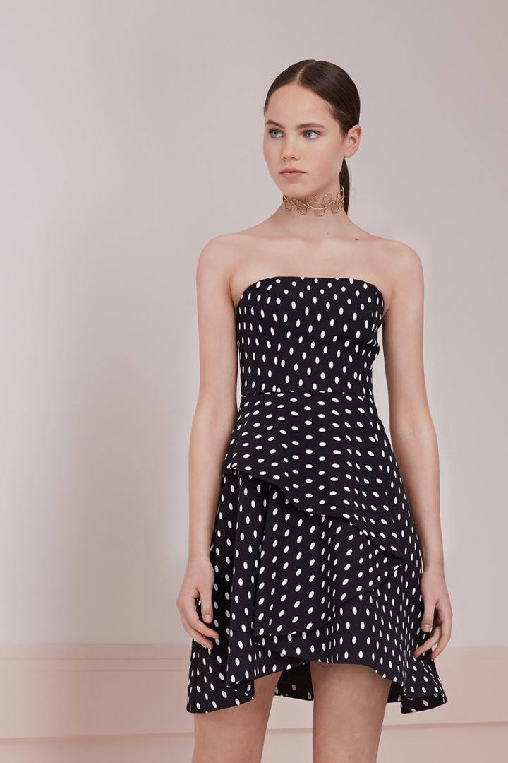 Keepsake Keepsake Soul Fire Mini Dress Spot Print Dark
