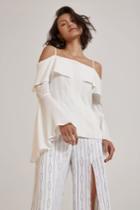 C/meo Collective Compose Long Sleeve Top Ivory