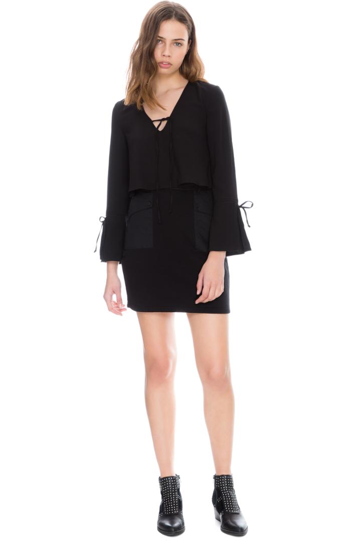 The Fifth Bright Dream Long Sleeve Top Black