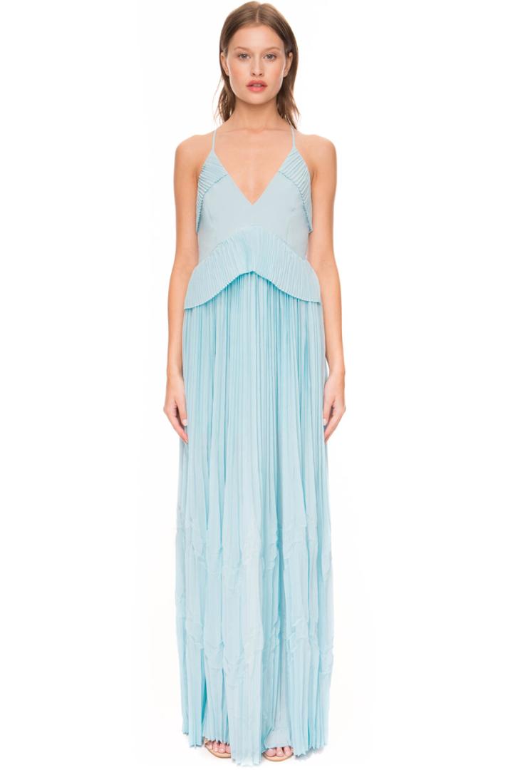 Keepsake Love Struck Maxi Dress Sky Blue