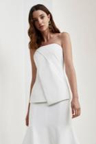 C/meo Collective Don't Stop Bustier Top Ivory