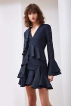 C/meo Collective Phase Long Sleeve Dress Navyxxs, Xs,s,m,xl