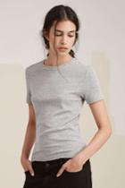 The Fifth The Fifth Double Take T-shirt Grey Marle