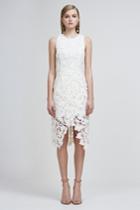 Keepsake Moonscape Lace Dress Ivory