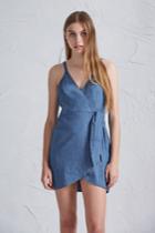 The Fifth Odyssey Dress Washed Out Indigo