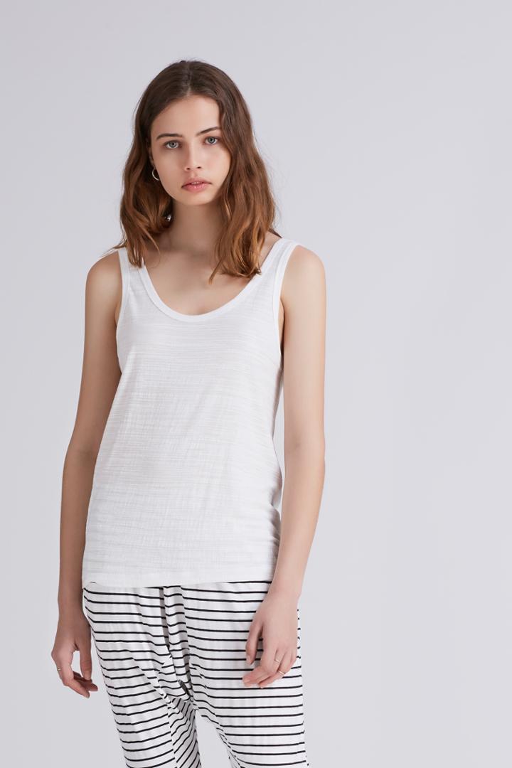 The Fifth Destination Tank White