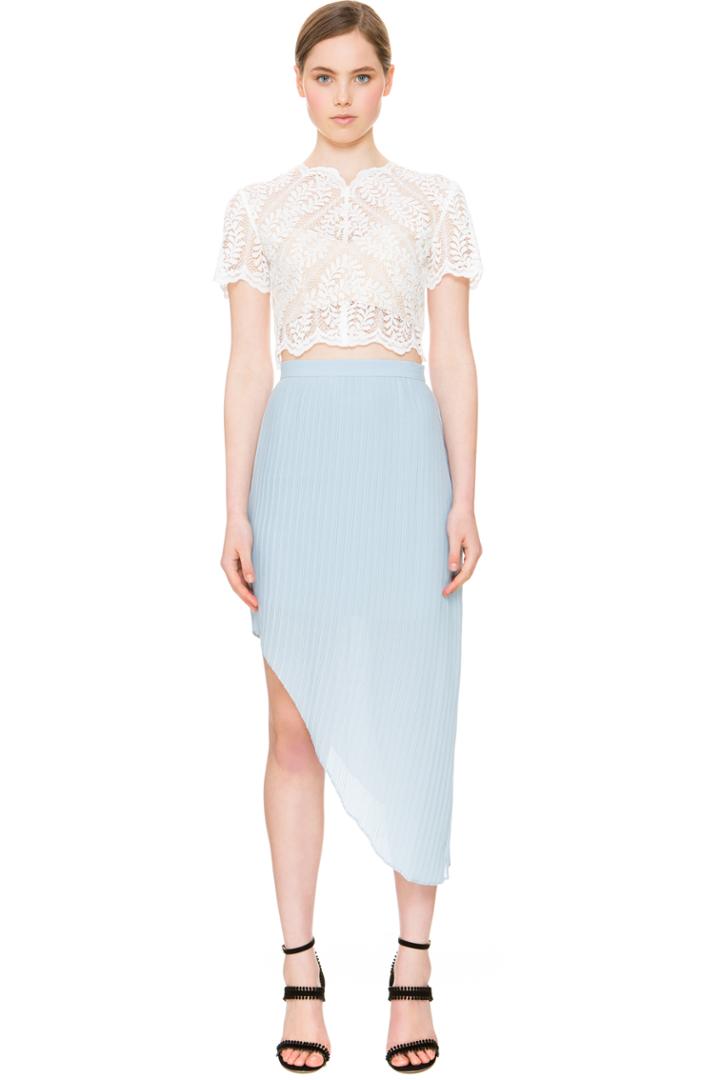 Keepsake Listen Out Skirt Pastel Blue