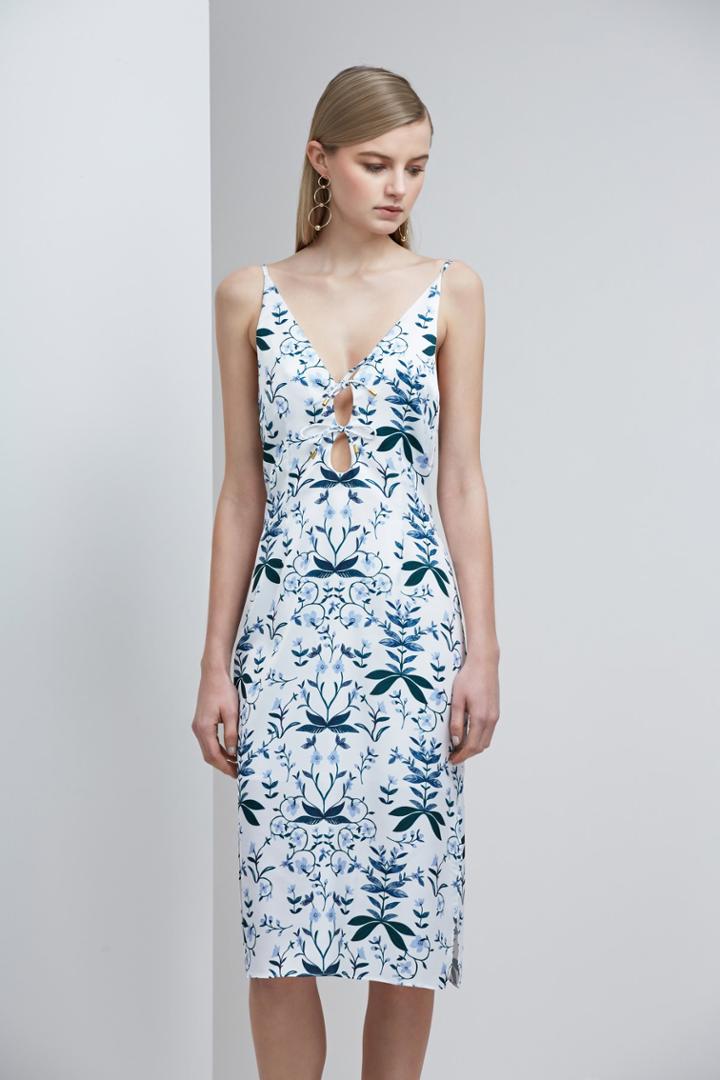 Keepsake Keepsake Keeping Score Dress Light Floral Print