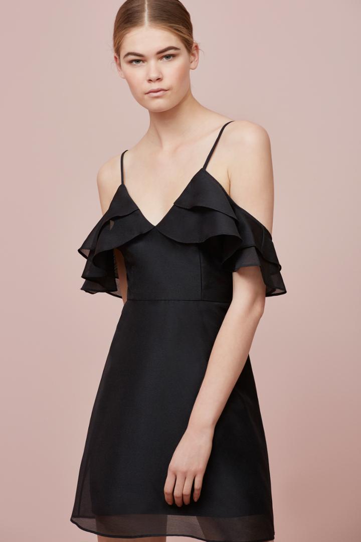Keepsake Lost Lover Mini Dress Black