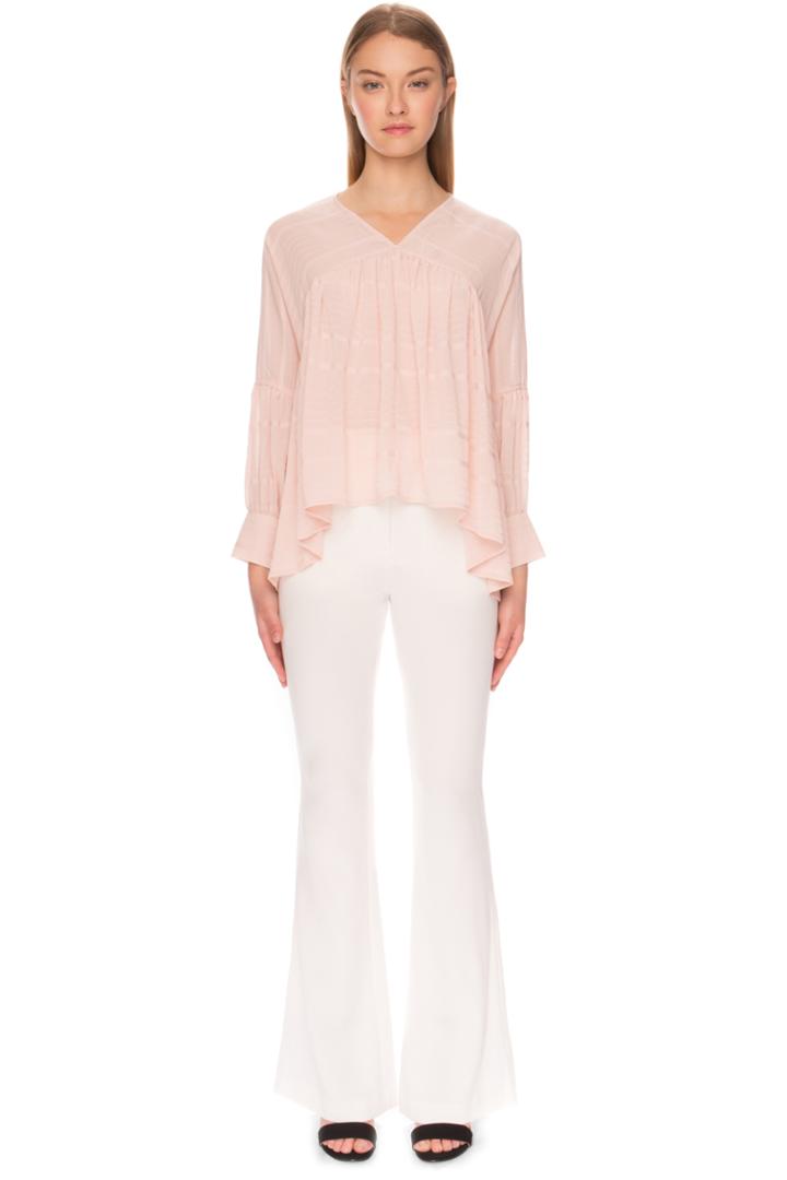 Finders Keepers Without You Blouse Pale Pink