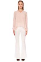 Finders Keepers Without You Blouse Pale Pink