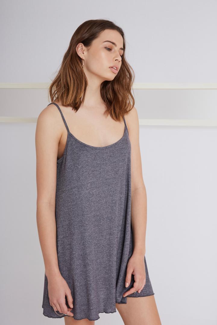 The Fifth Sunday Dress Charcoal Marle