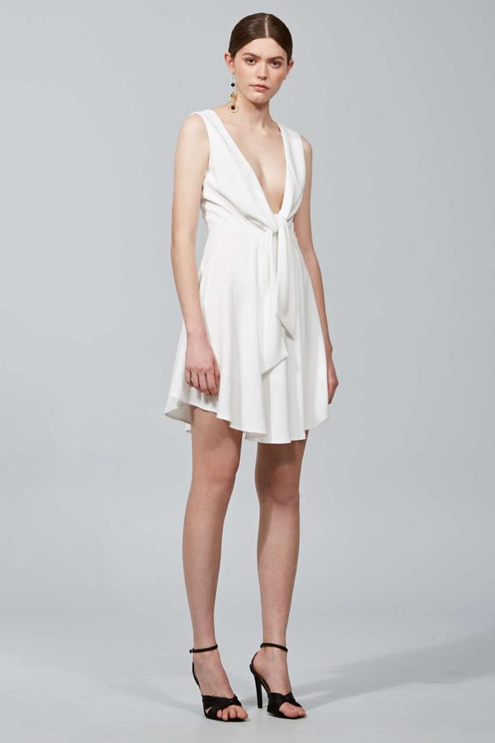 Keepsake Keepsake Dream On Mini Dress Ivory