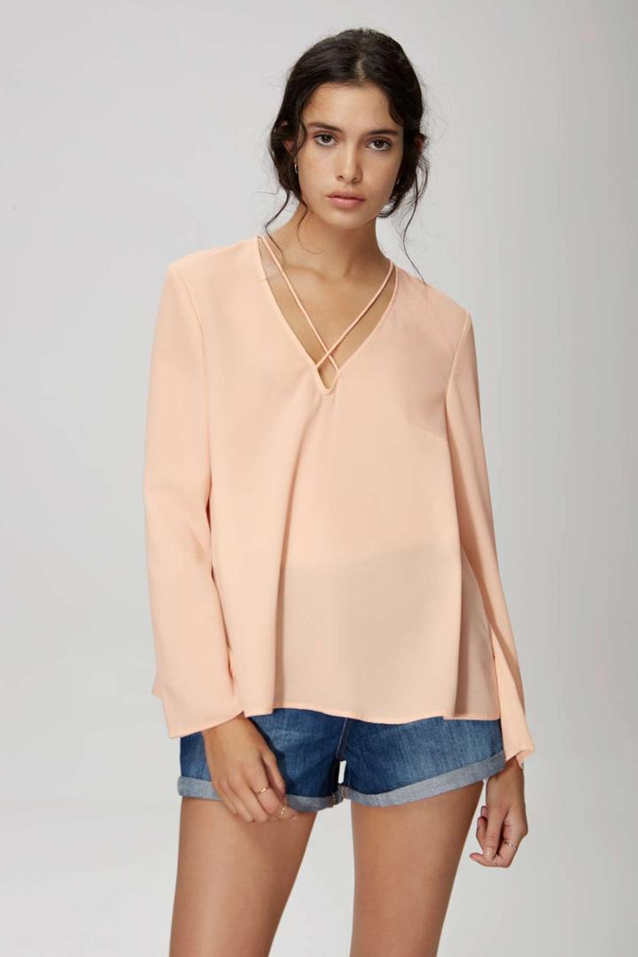 The Fifth The Fifth Maverick Long Sleeve Top Shell