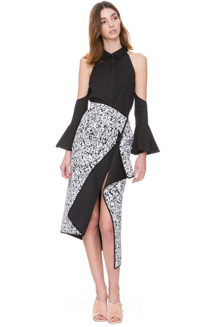 C/meo Collective On The Run Print Skirt Speckle Print
