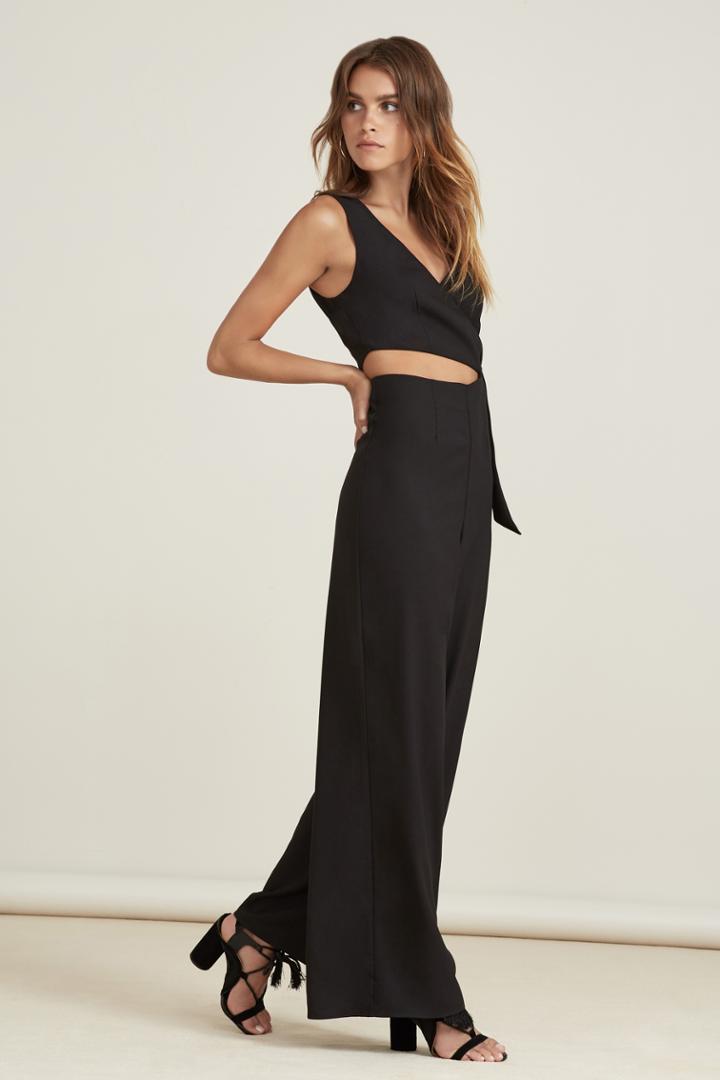 Finders Keepers Finders Keepers Breezeblocks Jumpsuit Black
