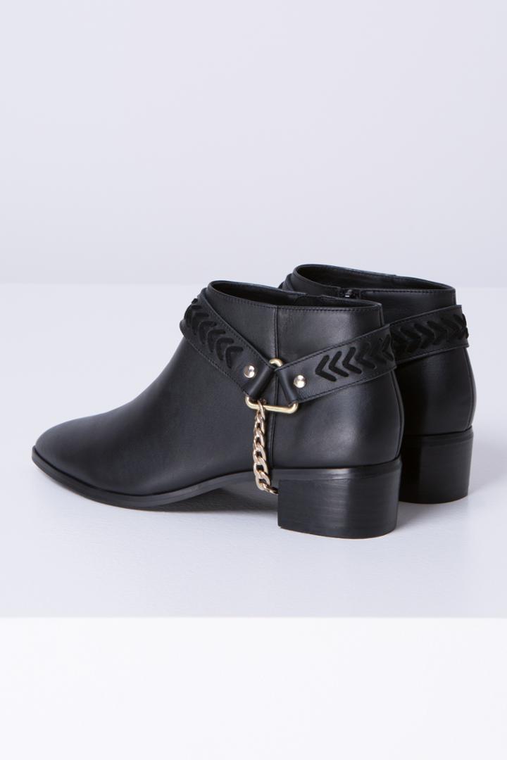Jaggar Footwear Harness Boot Black