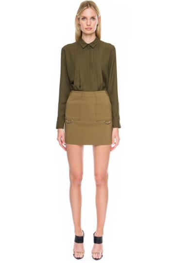 C/meo Collective Better Things Skirt Khaki