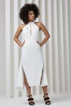 C/meo Collective C/meo Collective Silver Sounds Halter Dress Ivory