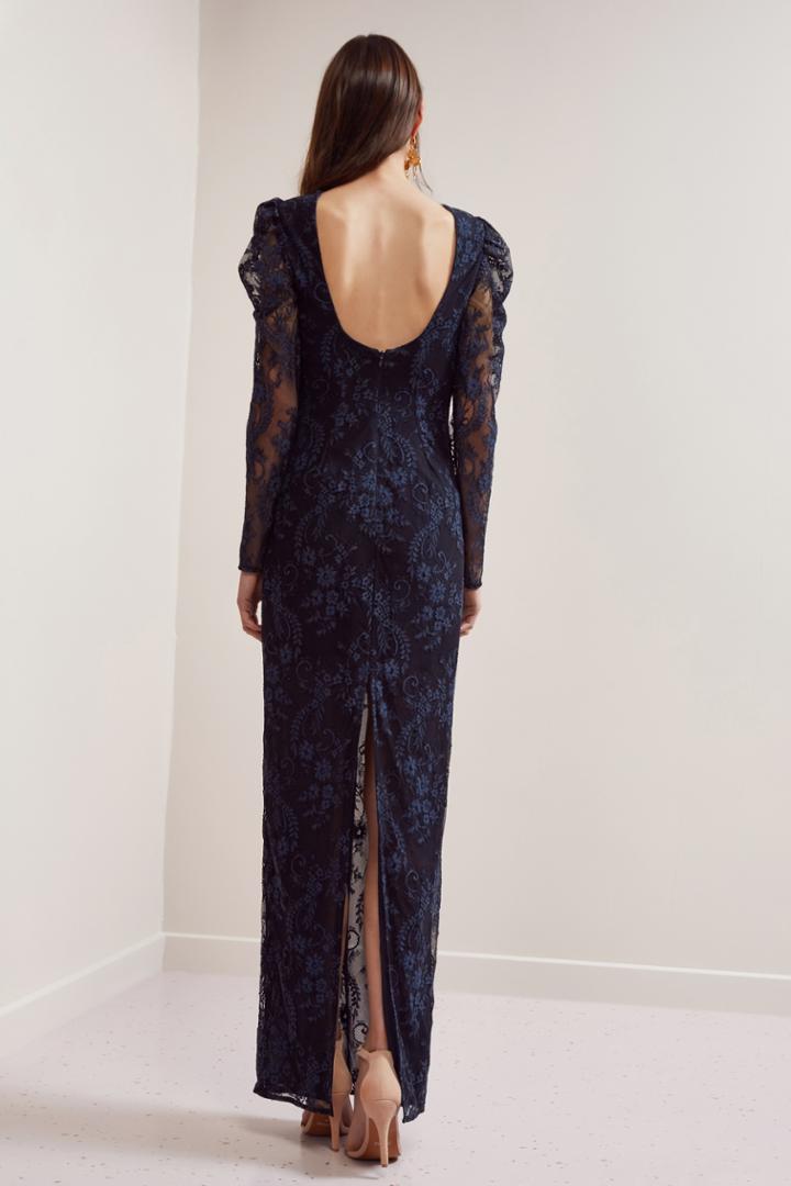 Keepsake Keepsake Hold On Lace Gown Navyxxs, Xs,s,m,l