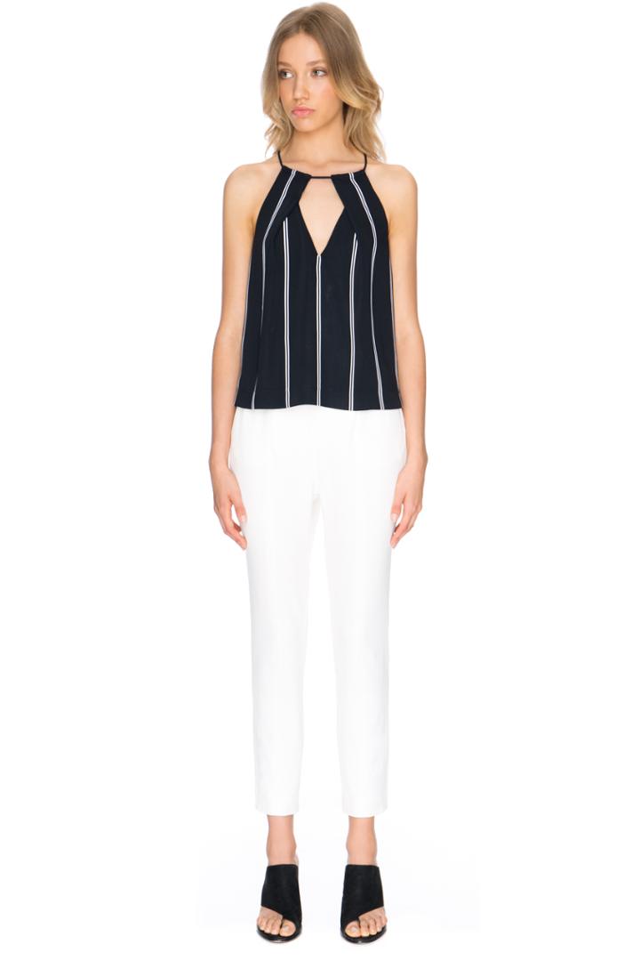 Finders Keepers Every Chance Top Black Stripe